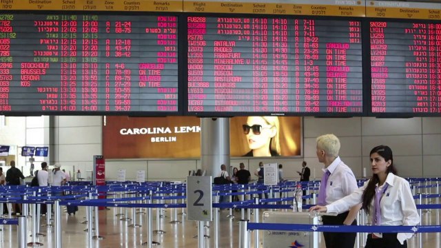 Mais companhias cancelam voos para Tel Aviv