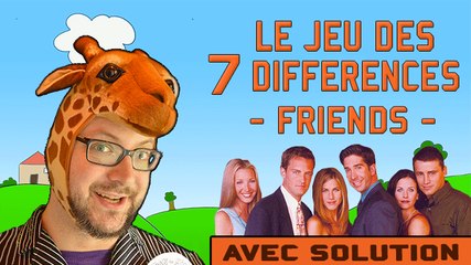 Le jeu des différences 1 : Friends