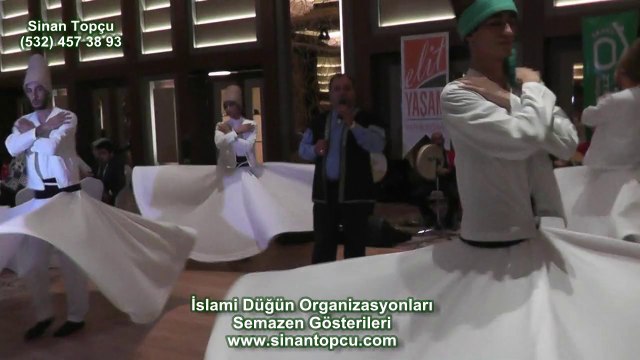bursa sheraton hotel düğün organizasyonu bursa ilahi grubu ve semazen gösterisi