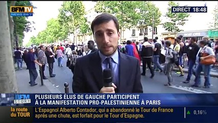 BFM Story: Paris: une manifestation pro-palestinienne à haut risque – 23/07
