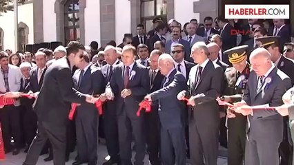 Restore Edilen Erzurum Kongre Binasını TBMM Başkanı ile 4 Bakan Açtı