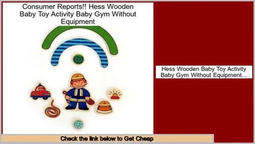 hess wooden baby gym