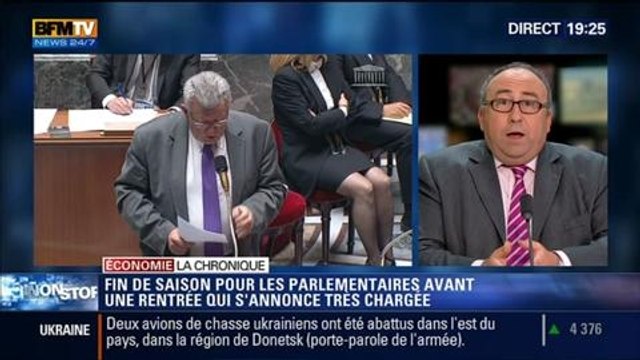 L'Éco du soir: Fin de saison très chargée pour les parlementaires - 23/07