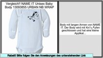 Spiel NAME IT Unisex Baby Body 13093855 URBAN NB WRAP