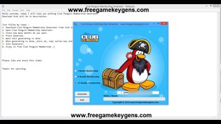 [May 2014]Club Penguin Membership Generator[Free Download]