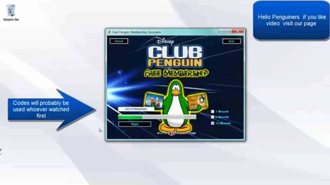 Club Penguin Membership Codes Generator 2014