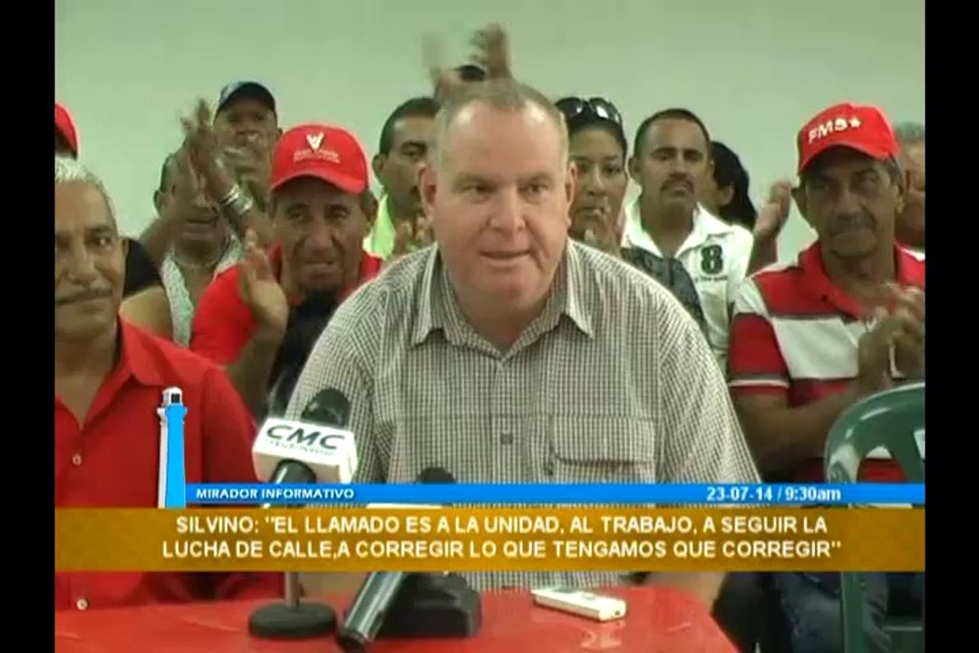 SILVINO VILLARROEL: "Agradecemos a la militacia del PSUV que salió a votar por un cambio en el Mcpio. Lags."
