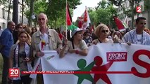 Manifestation pro-palestinienne à Paris : 
