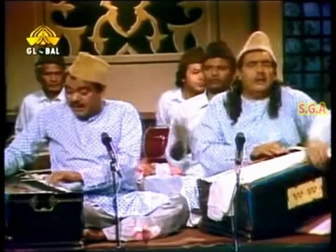 TAJ DAAREY HARAM NIGAHIE KARAM, GHEERBO KE DIN BE SANWER JAYE GAIN, GHULAM FAREED SABRI & MAQBOOL SABRI PAKISTANI URDU HINDI SONG ~~ QAWALI