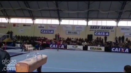 Rebeca Andrade usa musica da Beyoncé em apresentação de ginastica