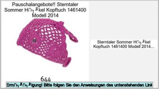 Schn�ppchen Sterntaler Sommer H�kel Kopftuch 1461400 Modell 2014