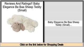 Clearance Baby Elegance Be Baa Sheep Teddy (Small)