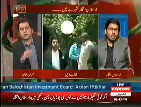 Anchor Imran Khan Made Arsalan Iftikhar Speechless - Arsalan Iftikhar Son Of Ex Chief justice