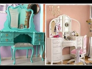 Vintage Makyaj Masası Modelleri