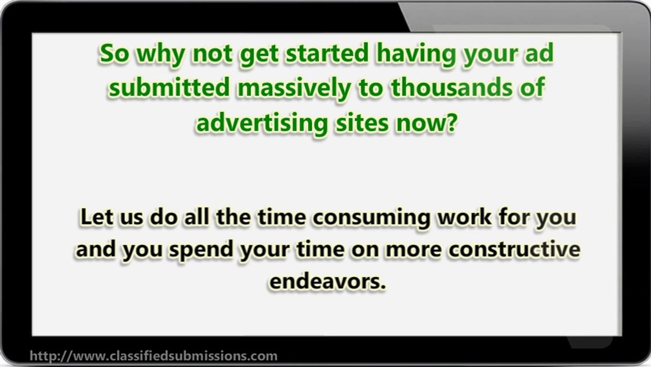 Have You Started Your Classified Ad Marketing Campaign Yet?