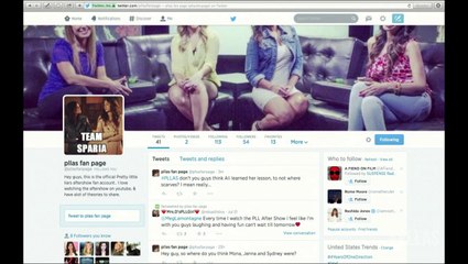 Shout out to PLLAS Fan Pages