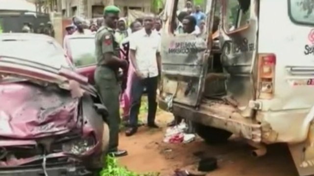 Nigeria suicide bombs kill at least 82 people