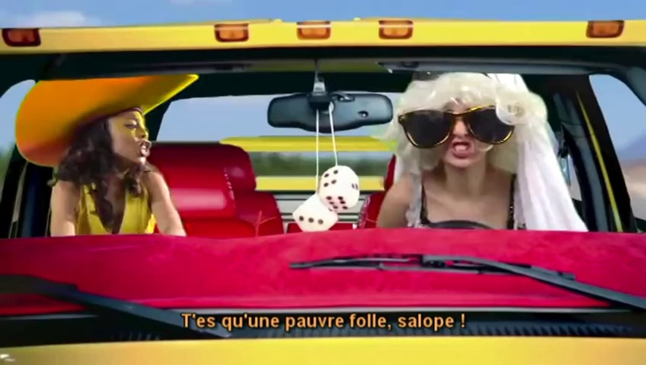 Lady Gaga ft Beyonce  Telephone Parody  (FRENCH SUBS)