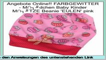 Preise Einkaufs FARBGEWITTER - M�dchen Baby Kinder M�TZE Beanie 'EULEN' pink