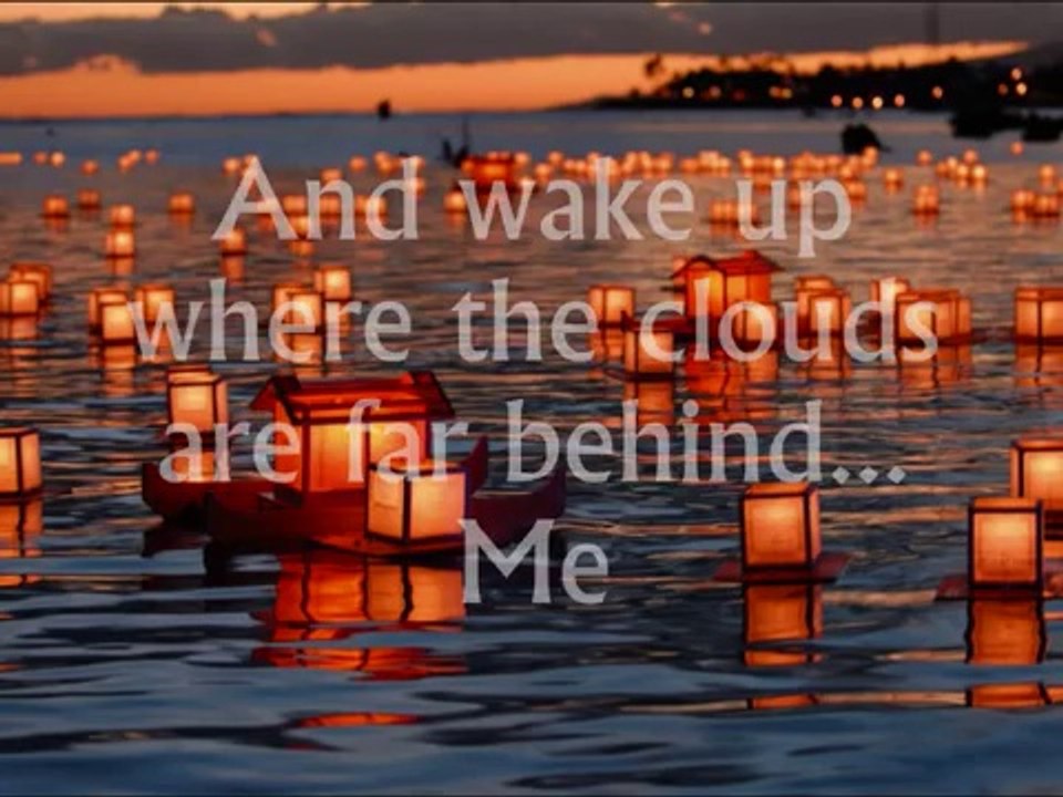 Jason Castro - Somewhere Over The Rainbow (Lyrics / Paroles)