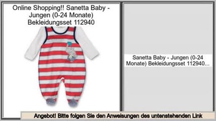 Die besten Angebote Sanetta Baby - Jungen (0-24 Monate) Bekleidungsset 112940