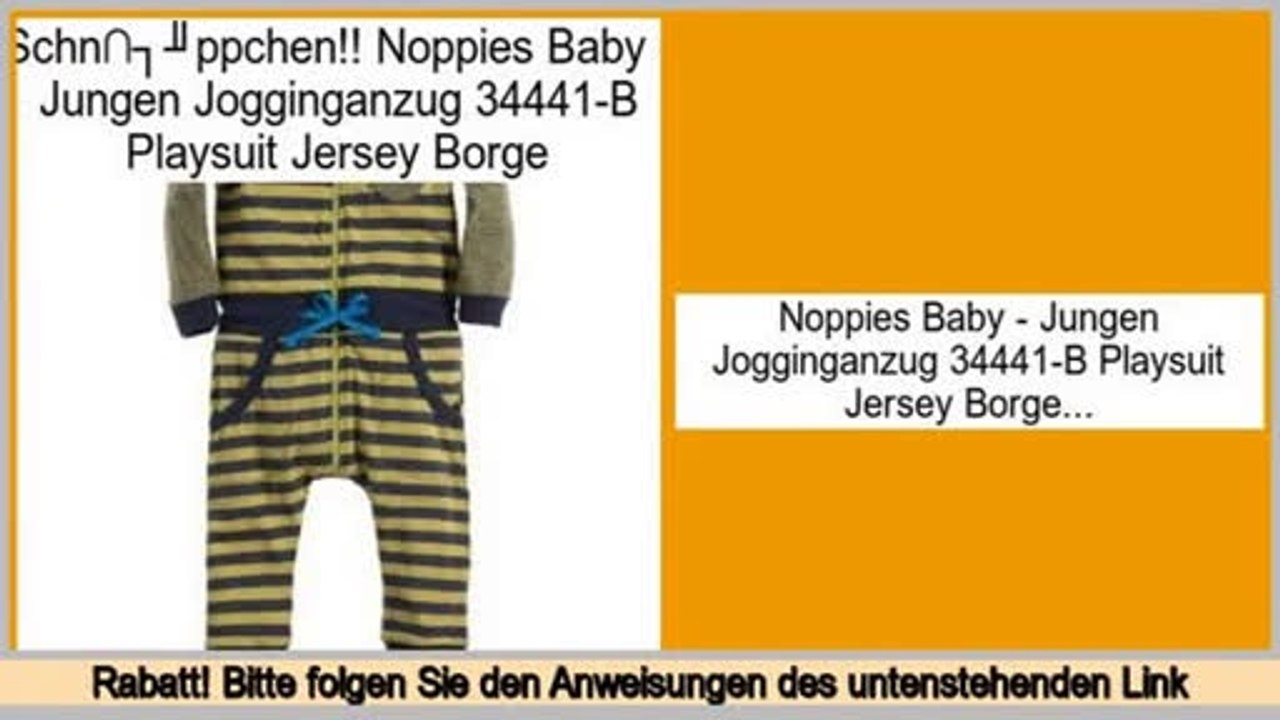 Preisvergleich Noppies Baby - Jungen Jogginganzug 34441-B Playsuit Jersey Borge