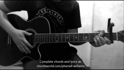 Happy Chords by Pharrell Williams - How To Play - chordsworld.com