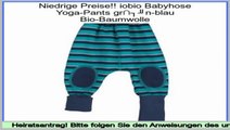 Angebote heute iobio Babyhose Yoga-Pants gr�n-blau Bio-Baumwolle