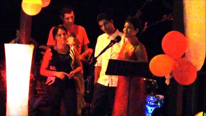 Charly plays at Fundraiser at Papaya Restaurant in Costa Rica 2014