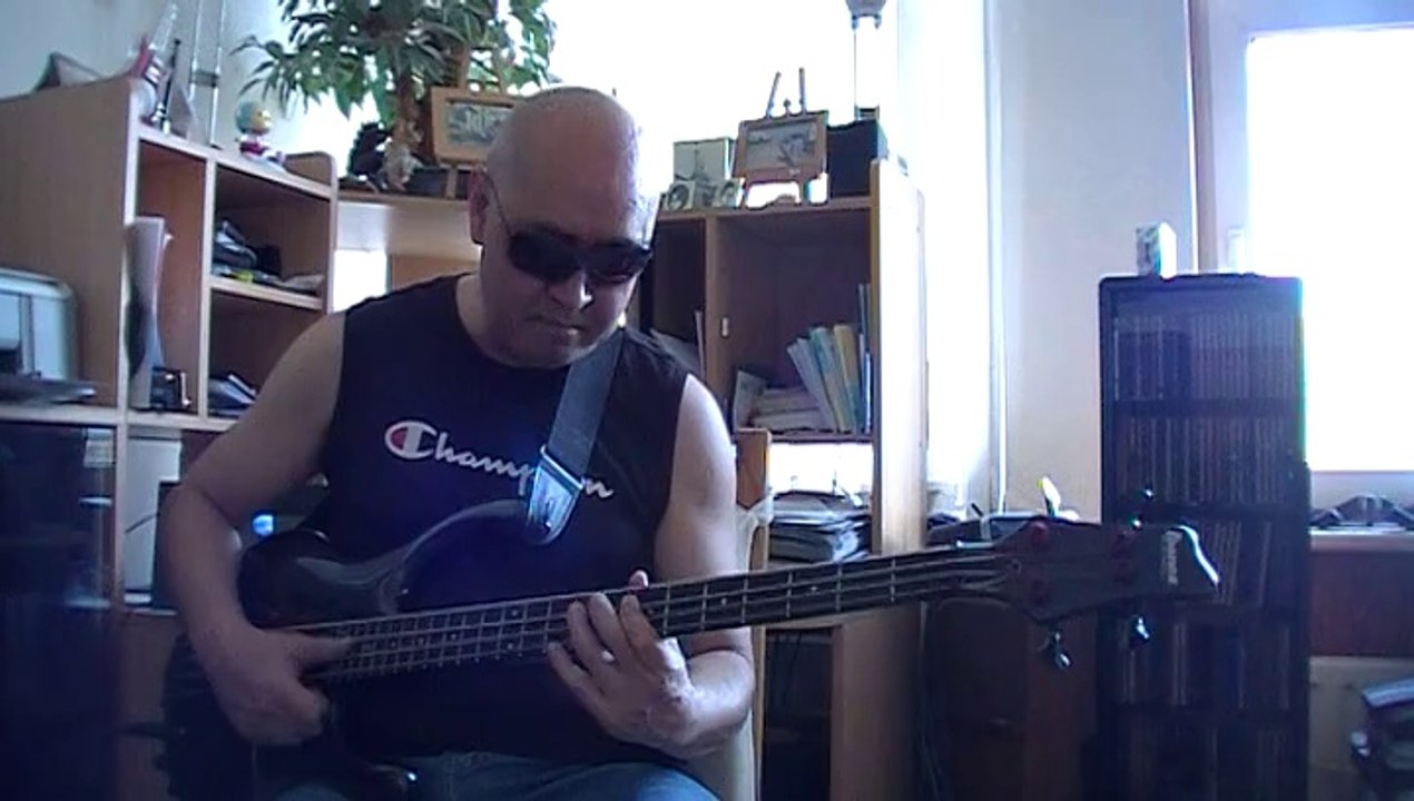 Billie Jean All stars m2 bass cover3 over Marcus Miller's bassline & Billie Cobham