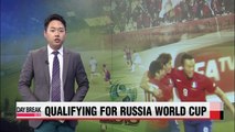 Korean national football team begin World Cup qualifiers next year