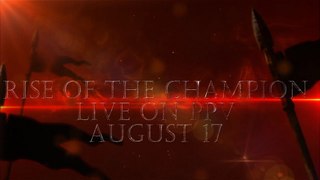 rise of the champion promo