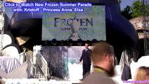 Olaf at Disney Frozen Summer Fun Live Parade at Walt Disney World Hollywood Studios WDW - viralkids.com