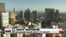 IMF cuts U.S. economic growth rate to 1.7 percent