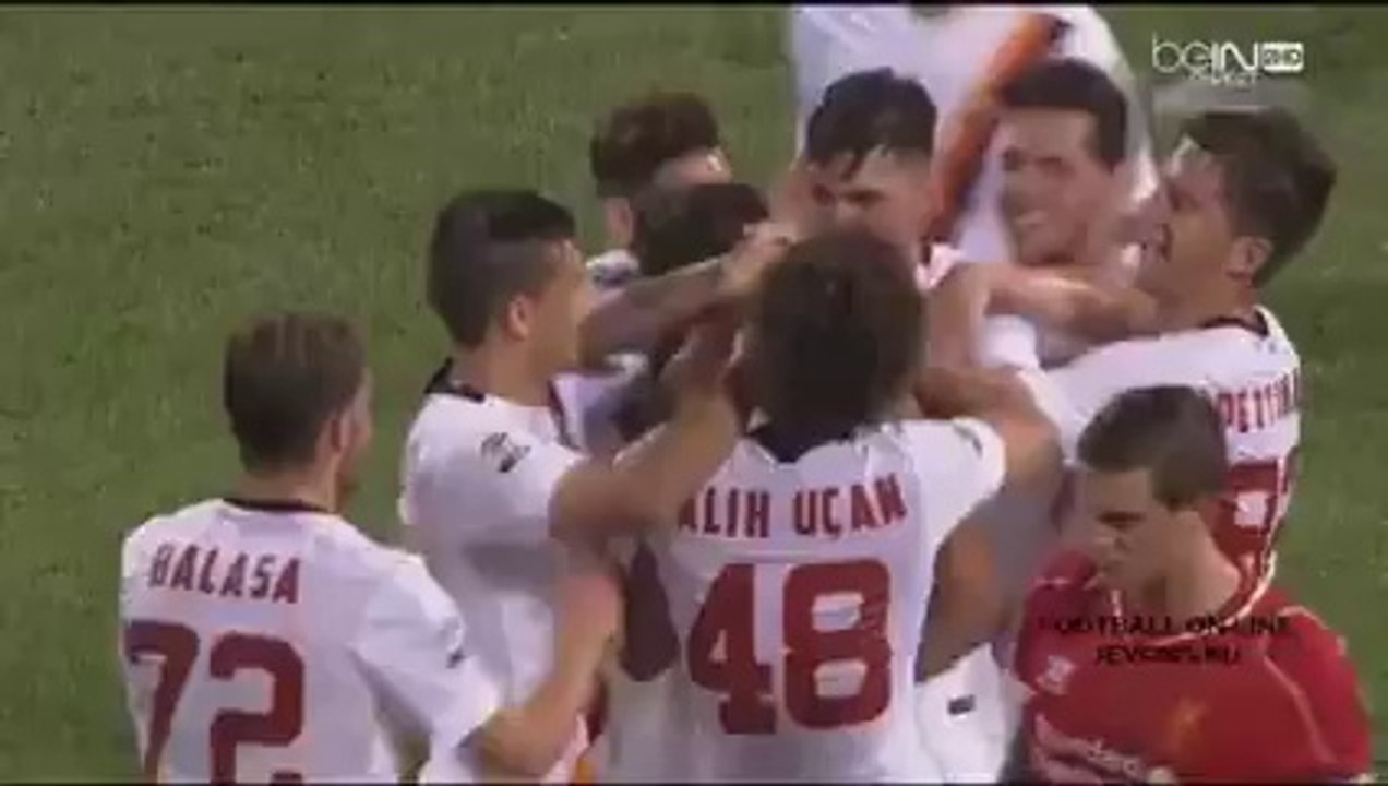 Liverpool vs AS Roma 0-1 Marco Borriello Goal Friendly Match 2014
