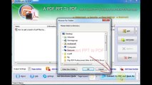 PowerPoint to PDF Converter - Batch Convert Microsoft PPTs to PDFs