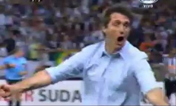 GOL de Lautaro Acosta. Atlético Mineiro 2-3 Lanús (Global 3-3)