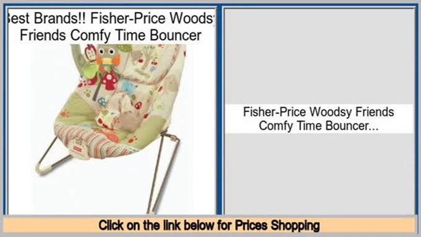 woodsy friends comfy time bouncer