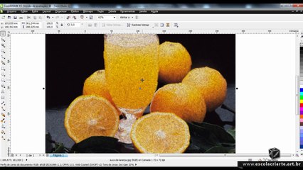 Curso de Corel Draw X5 aula 42 - Filtros
