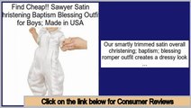 Rating Sawyer Satin Christening Baptism Blessing Outfits for Boys; Made in USA