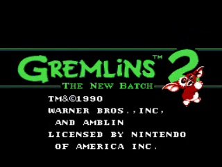 Let's Play Gremlins 2 Part 1 - Rule#1 - No (Sun)light