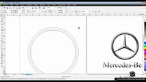 Curso de Corel Draw X5 aula 52 - mercedes benz
