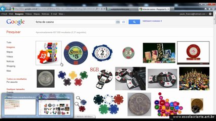 Curso de Corel Draw X5 aula 55 - arte do casino 1