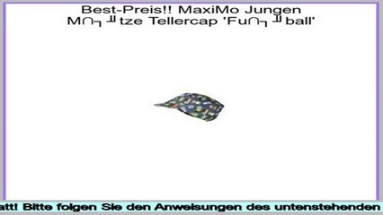 Review Preis MaxiMo Jungen M�tze Tellercap 'Fu�ball'