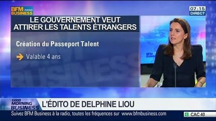 Delphine Liou: Le gouvernement veut attirer les talents étrangers – 24/07