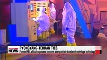 Former IAEA official expresses concern over Pyongyang-Tehran ties