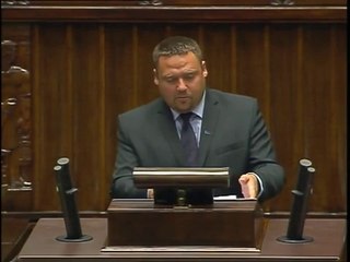 Poseł Adam Kępiński - Wystąpienie z dnia 22 lipca 2014 roku.