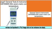 Los m�s vendidos General Tools & Instruments DAF80MIN Mini anem-metro con temperatura