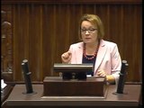 Poseł Anna Zalewska - Wystąpienie z dnia 22 lipca 2014 roku.