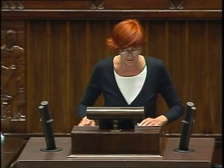 Poseł Elżbieta Rafalska - Wystąpienie z dnia 22 lipca 2014 roku.